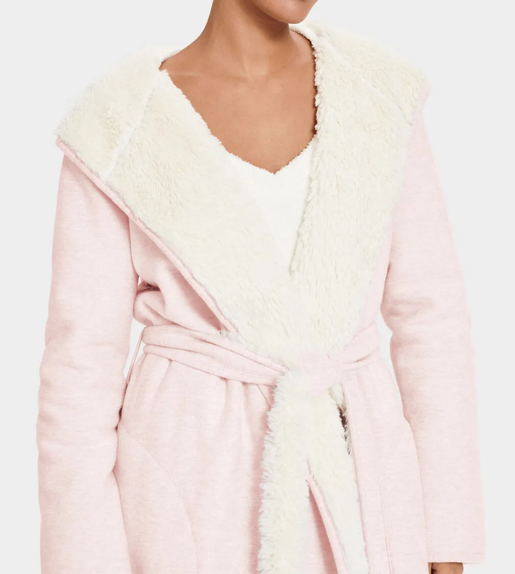 UGG Portolo Revesible Robe, Seashell Pink Heather