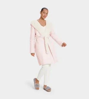 UGG Portolo Revesible Robe, Seashell Pink Heather