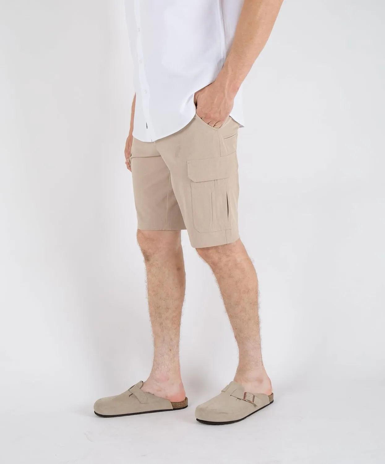 Visive Premium Hybrid Shorts Men Quick Dry Golf Stretch Board Shorts Swim Trunks Summer Big Men