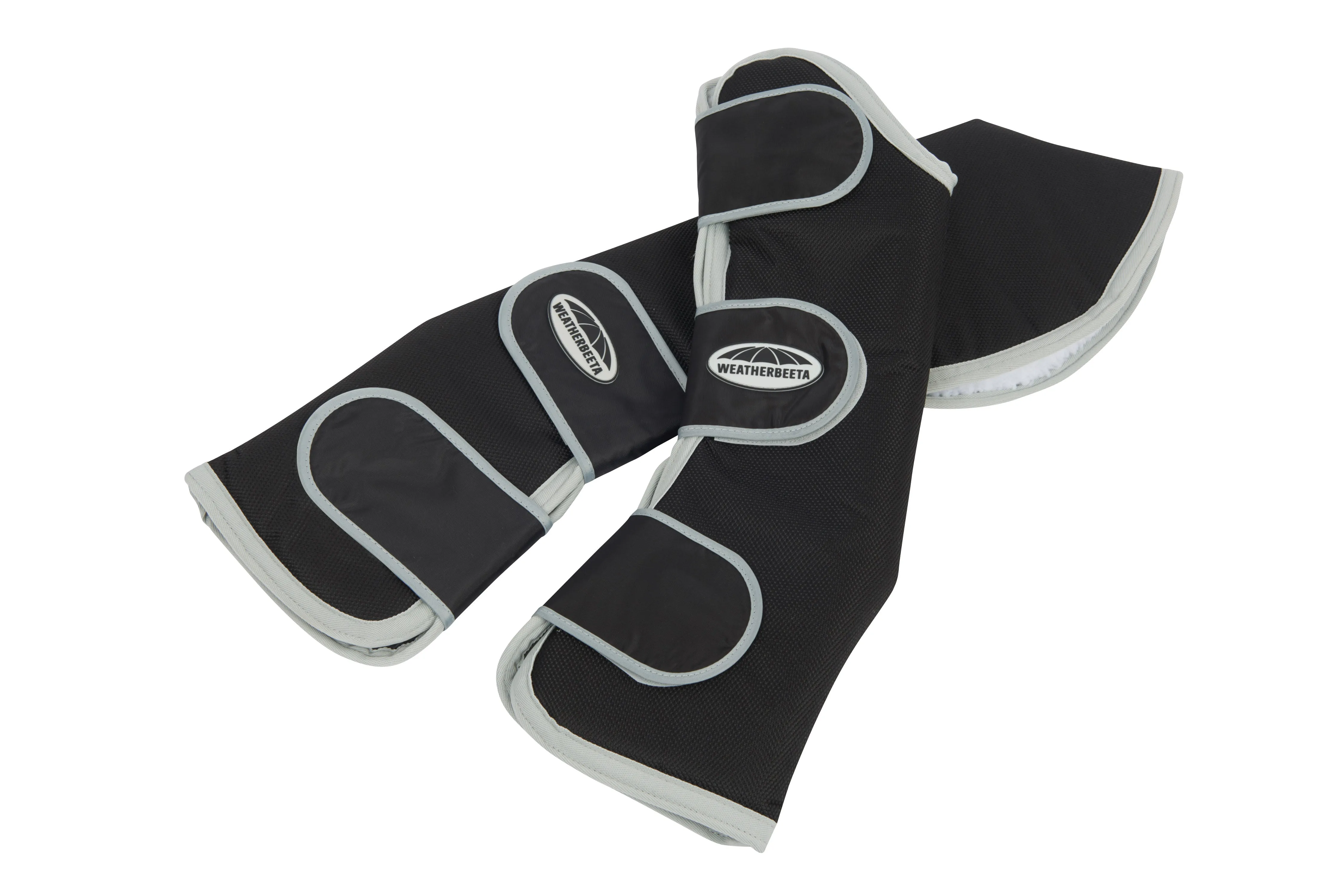 Weatherbeeta Travel Boots - Black/Silver