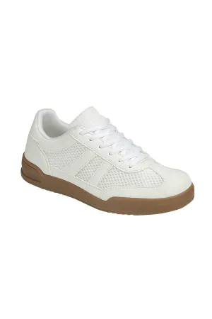 White Striped Mesh Sneaker PREORDER 2/5