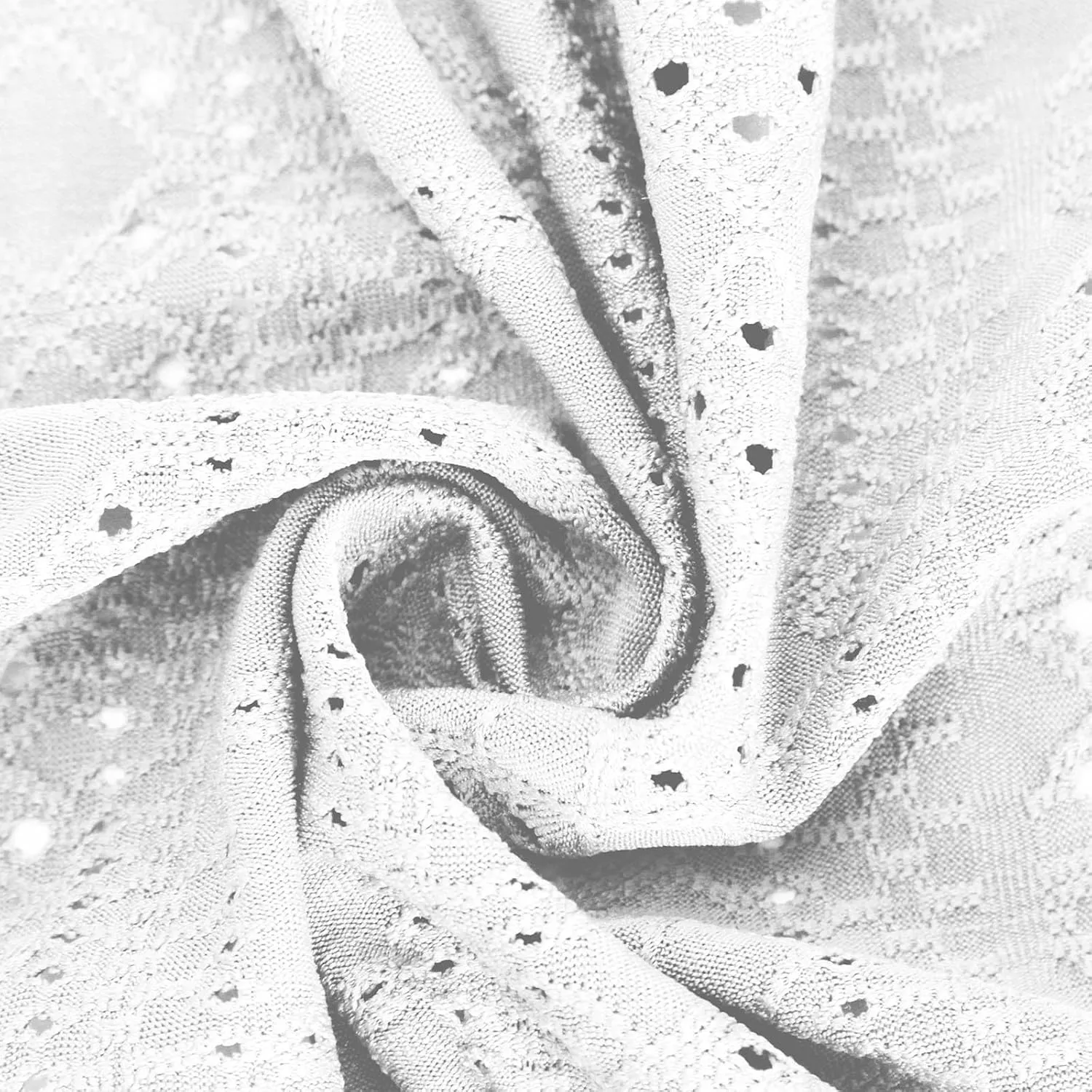 Women Summer Ruffle Hem Floral Lace Eyelet Dress Short Sleeve Casual Round Neck Midi Flowy Tunic Dress with Pockets