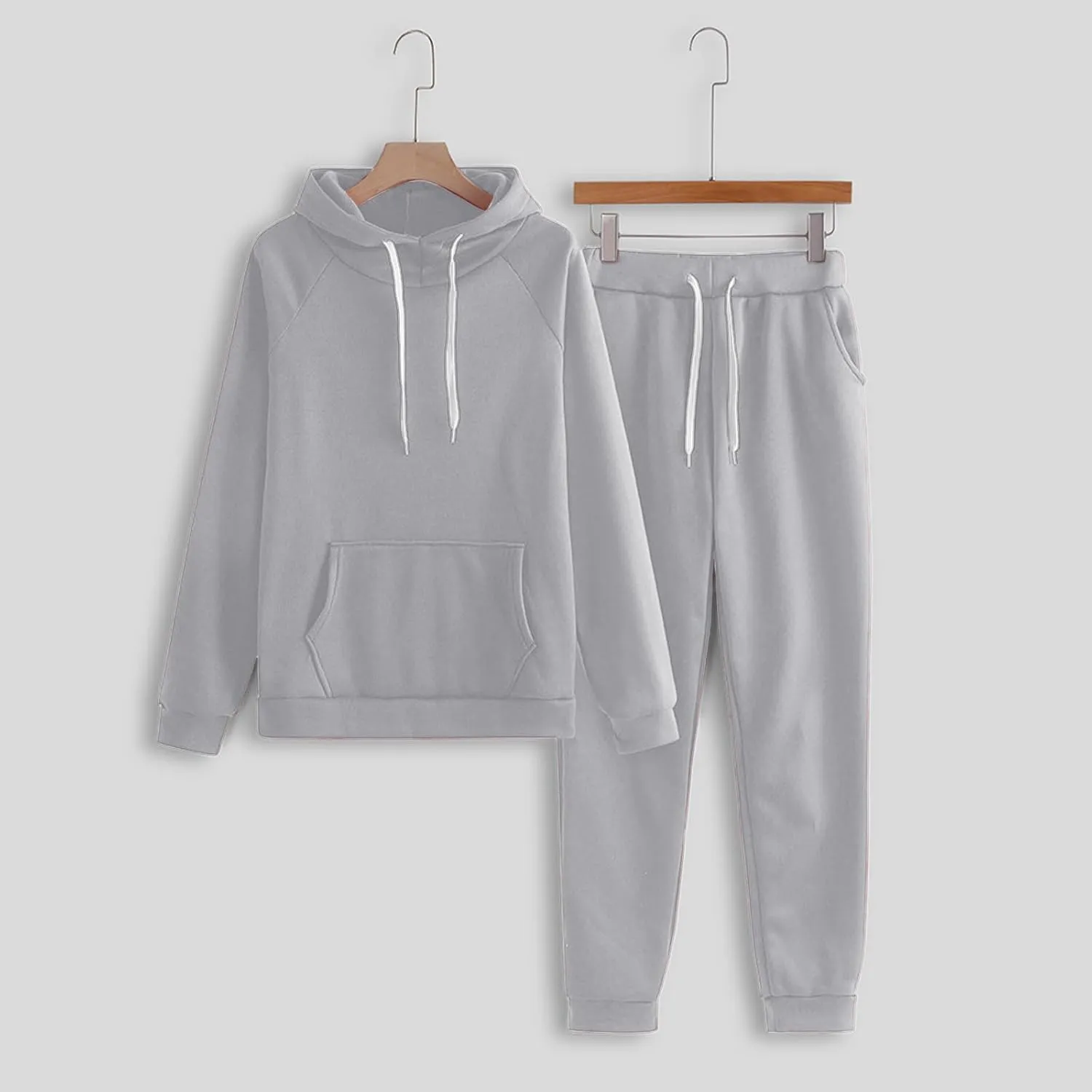 Women's 2 Piece Lounge Sets Long Sleeve V Neck Oversized Pants Baggy Sweatpants Fall Fashion Sweatsuits