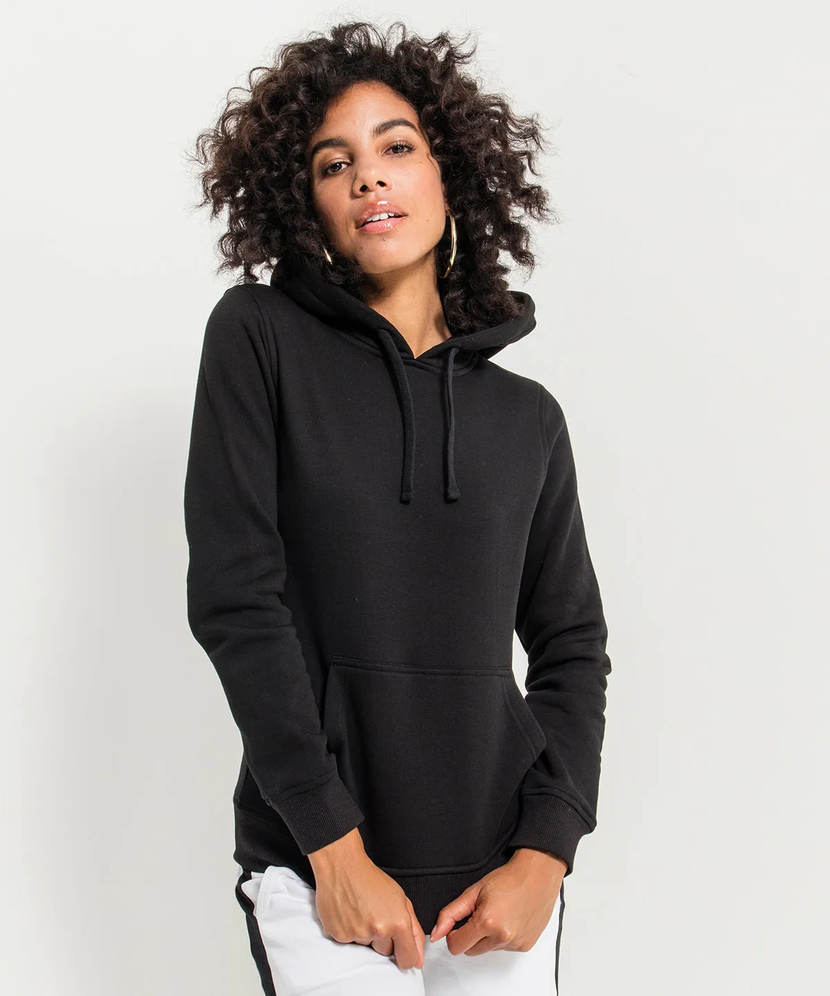 Womens merch hoodie | Black