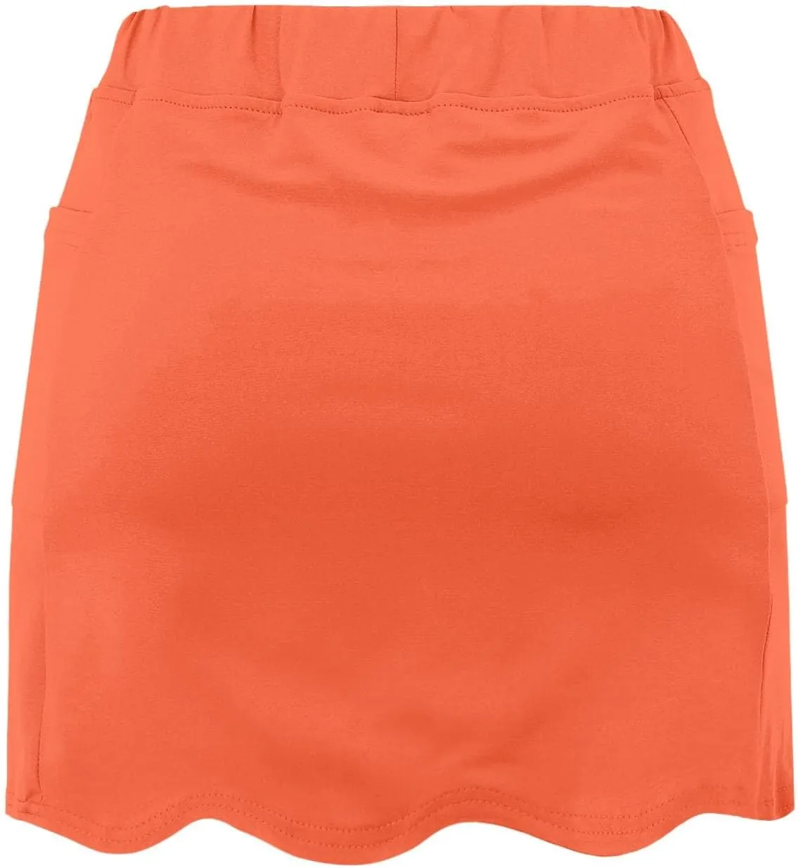 Womens Skorts with Pockets Summer Tummy Control Solid Yoga Shorts High Waist Baggy Casual Loose Fit Plus Size Skirt