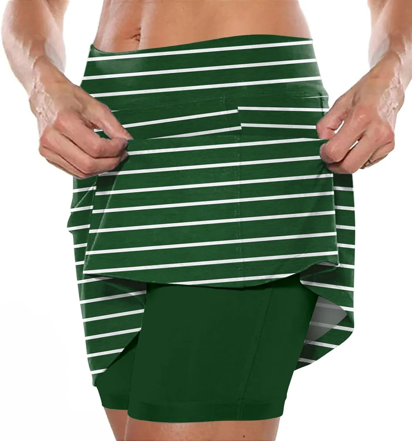 Womens Summer Tennis Skirts with Shorts Underneath, Pickleball, Athletic, Workout and Golf Skorts with Pockets
