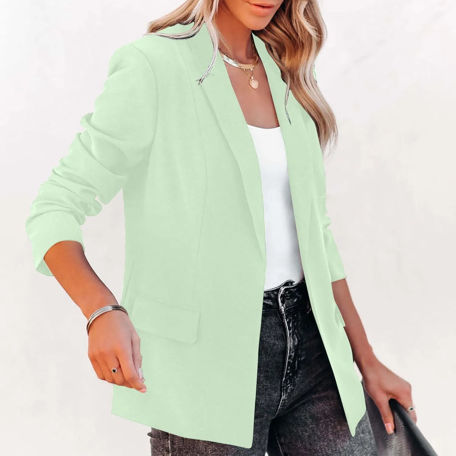 Women's Winter Warm Long Sleeve Cotton Jacket Pockets Hooded Padded Coat Thick Outerwear Maxi Length Quilted Coats