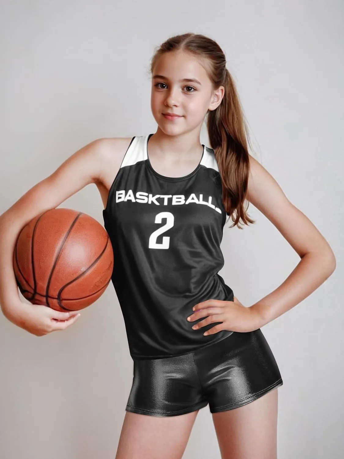 YgneeDom Girls Metallic Shorts - Shiny Dance Hot Pants Sparkly Athletic Shorts 80s Outfits Pants for Kids