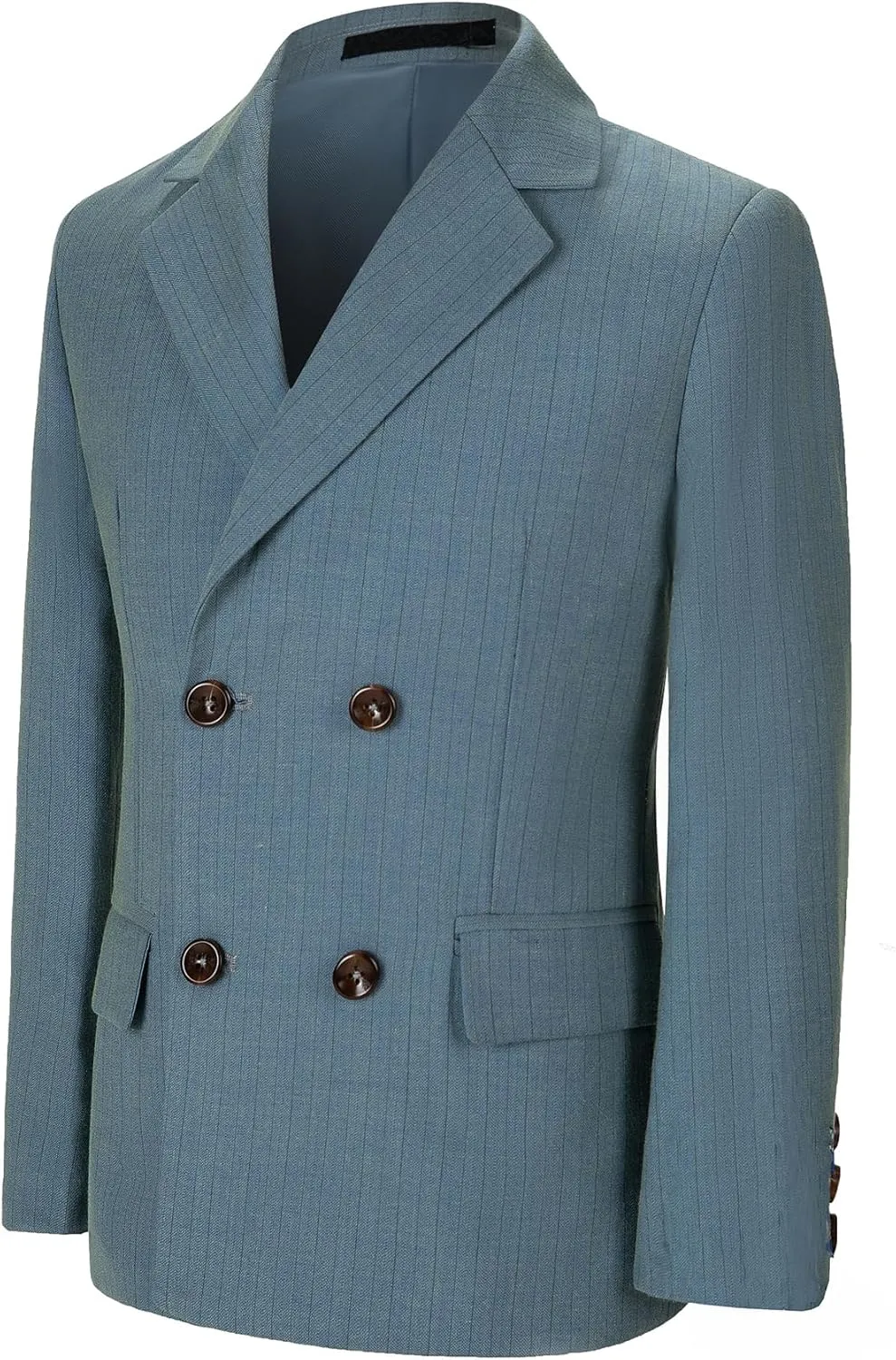 YuanLu Kids Boys Suit Button Down Blazer Casual Wear Dress Jacket Slim Fit Sport Coat